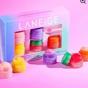 NIB limited edition laniege lip mask set